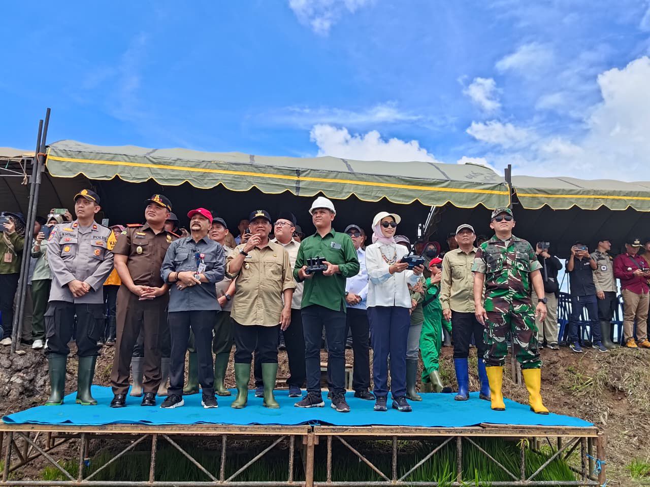 Gambar: Tanam Serempak Digelar, Kementan Percepat Optimalisasi Lahan CSR